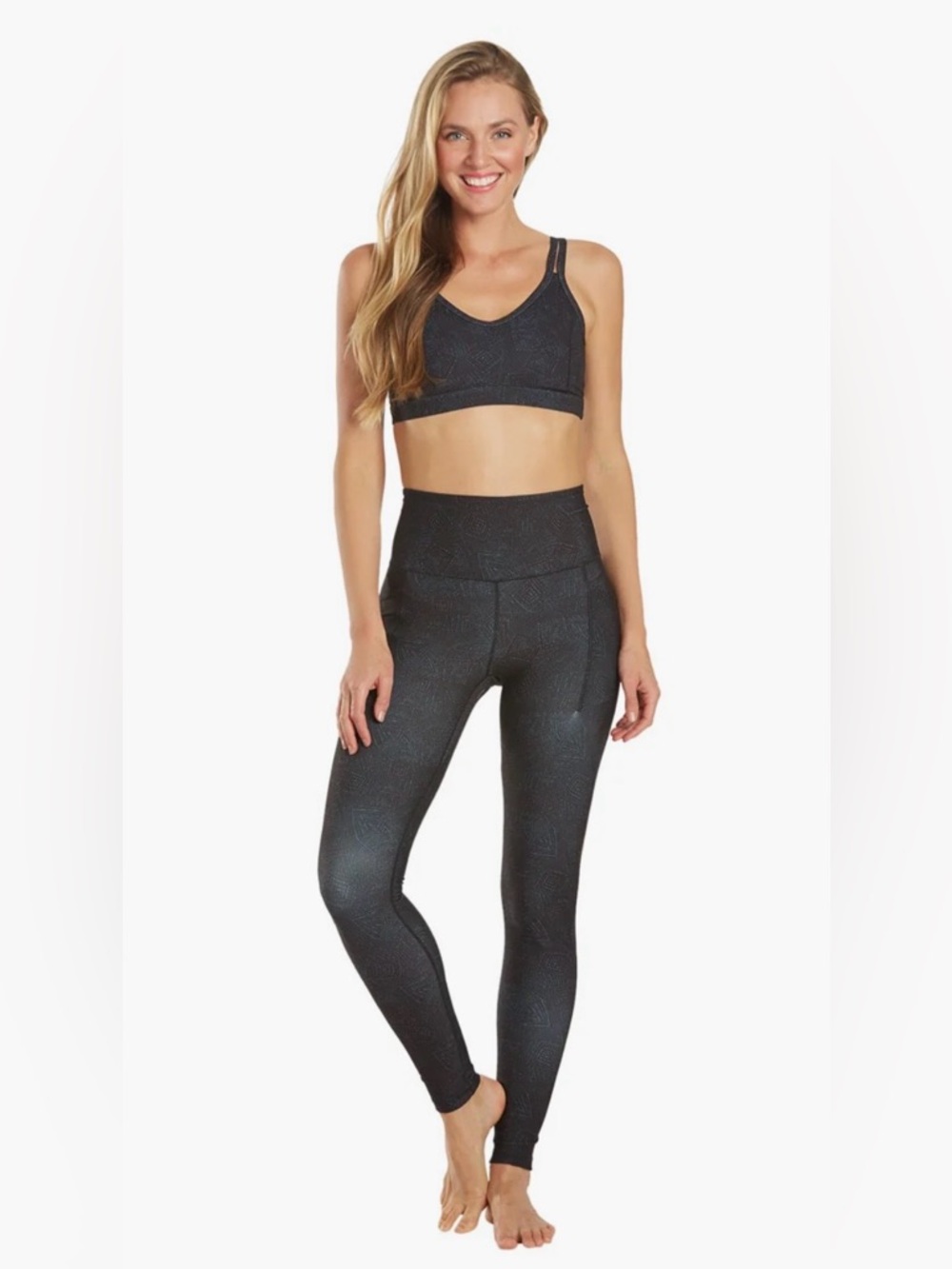 NWT - EVERYDAY YOGA Uphold Tribe High Waisted Leggings w/Pockets (Small)